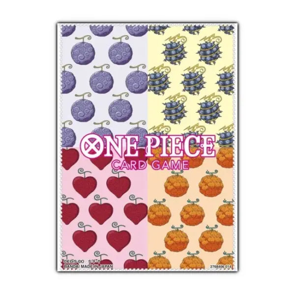 ONE PIECE CARD GAME – OFFICIAL CARD SLEEVES VOL.10 DEVIL FRUITS (70 SLEEVES)