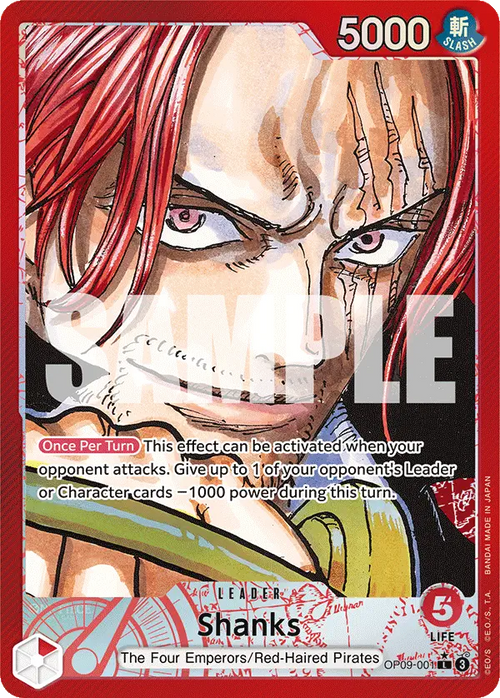 SHANKS OP09-001 ALTERNATIVA ALTERNATIVE LEADER