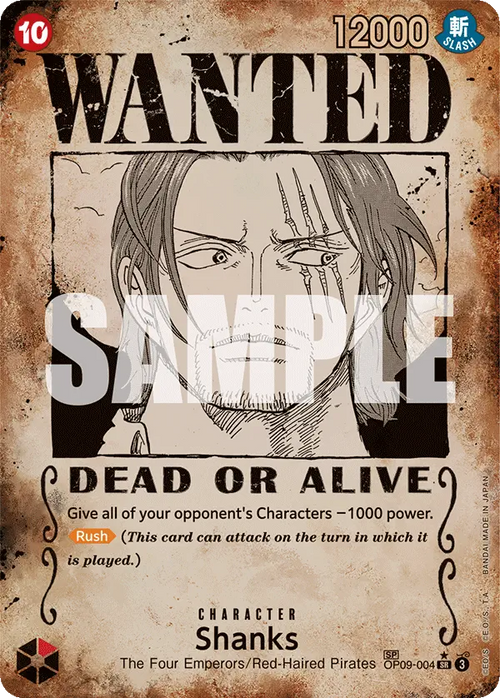 SHANKS OP09-004 ALTERNATIVA ALTERNATIVE WANTED