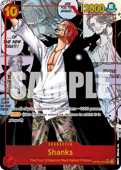 SHANKS OP09-004 ALTERNATIVA ALTERNATIVE MANGA