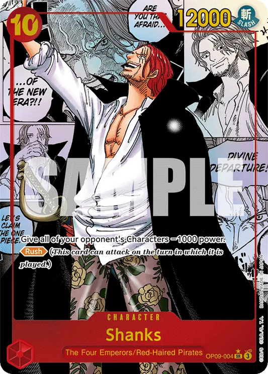 SHANKS OP09-004 ALTERNATIVA ALTERNATIVE MANGA
