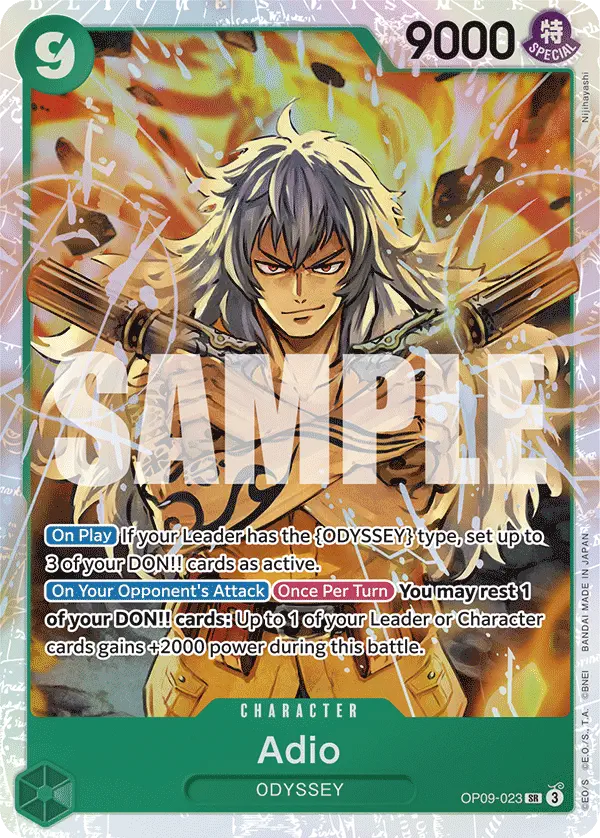 Adio Adio OP-09: Emperors in the New World op09