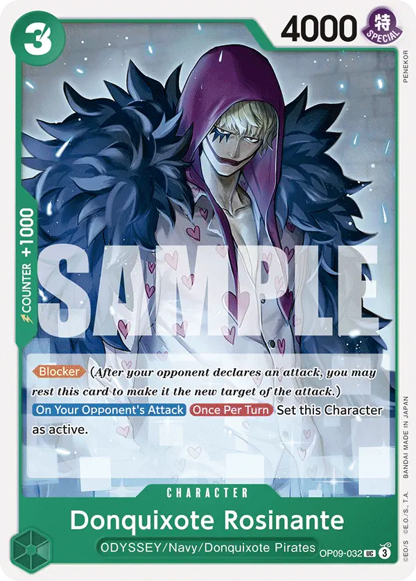 DONQUIXOTE ROSINANTE OP09-032