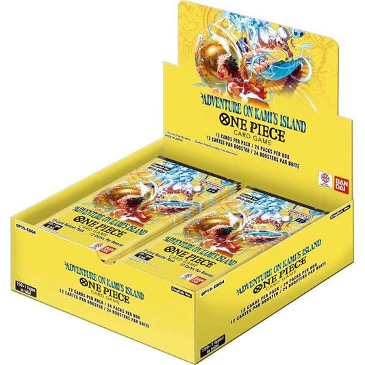 One Piece Card Game OP - 15 Sky Island Display 24 Bustine Booster TCG Inglese