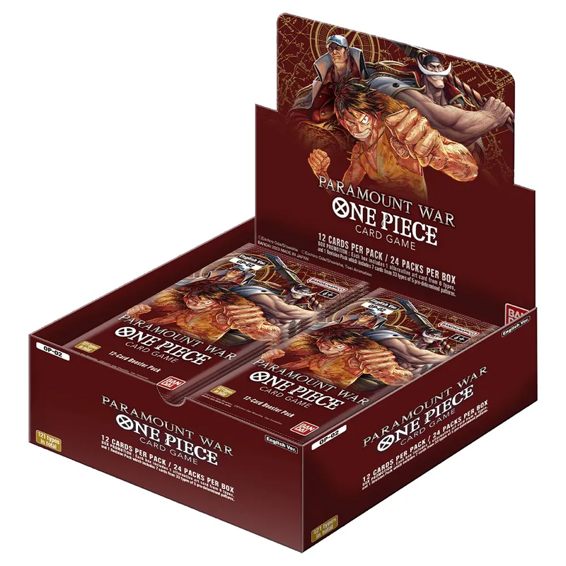 One Piece TCG - Booster Box - OP - 02 Paramount War - ENG