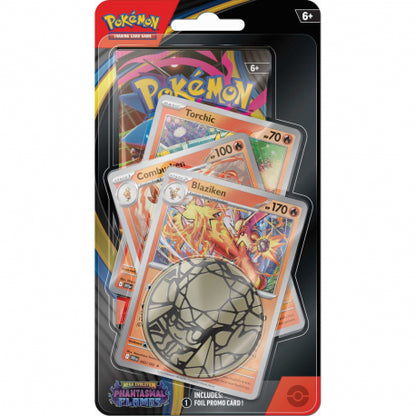 Pokémon TCG Fiamme Spettrali - Checklane Blister Blaziken / Hydrapple - ENG