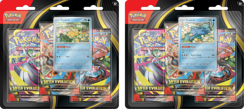 Pokémon TCG Mega Evolution 3 - Pack Blister Casuale con Promo Card - Mega Evoluzione - Inglese CASUALE