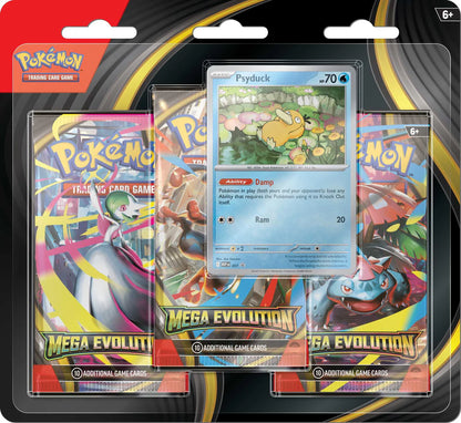 Pokémon TCG Mega Evolution 3 - Pack Blister Casuale con Promo Card - Mega Evoluzione - Inglese