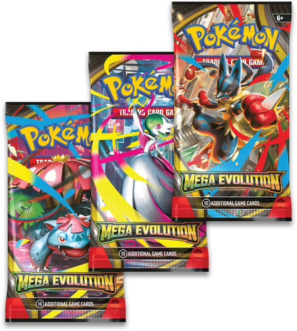 Pokémon TCG Mega Evolution 3 - Pack Blister Casuale con Promo Card - Mega Evoluzione - Inglese