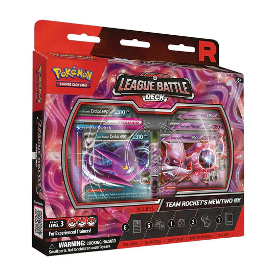 Pokémon TCG Team Rocket's Mewtwo ex League Battle Deck - Mazzo ENG