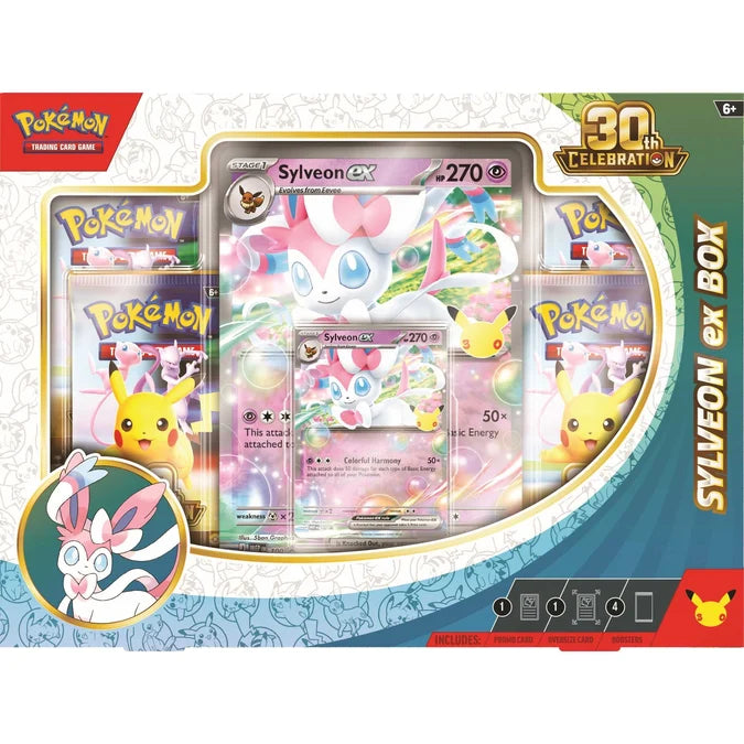 Pokémon TCG: ex Box - Sylveon - 30th Celebration ENG