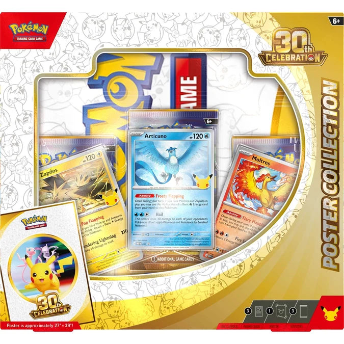 Pokémon TCG: Poster Collection - 30th Celebration ENG