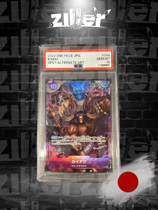Kaido ( OP01 - 094 ) ( V . 2 ) PSA 10 Giapponese - One Piece Card Game Romance Dawn