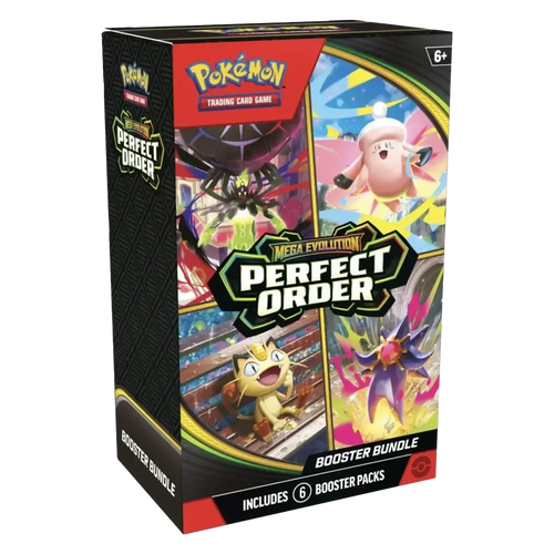 Pokémon TCG Mega Evolution Perfect Order Booster Bundle 6 Bustine ENG