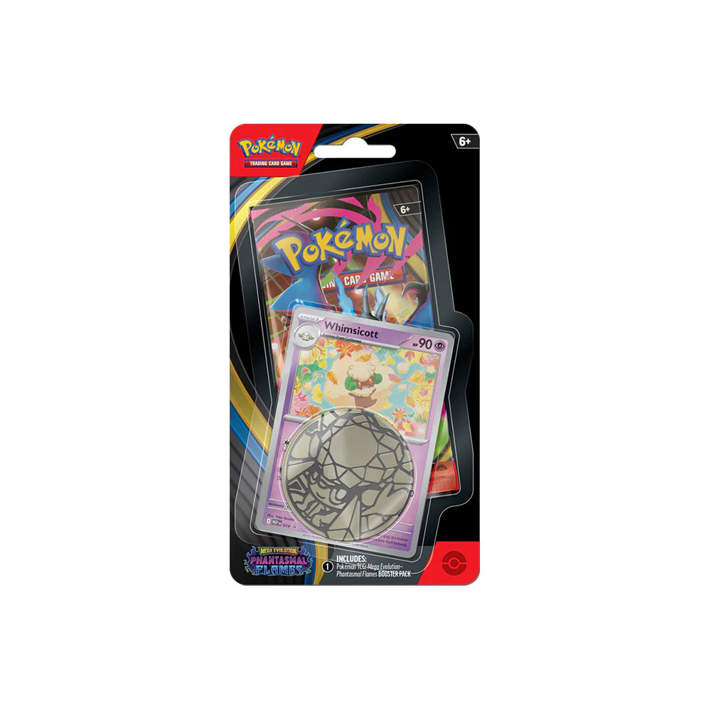 Phantasmal Flames - Checklane Blister - Cottonee or Whimsicott - Pokemon TCG ( ENG ) - Fiamme Spettrali