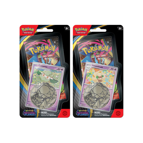 Phantasmal Flames - Checklane Blister - Cottonee or Whimsicott - Pokemon TCG ( ENG ) - Fiamme Spettrali