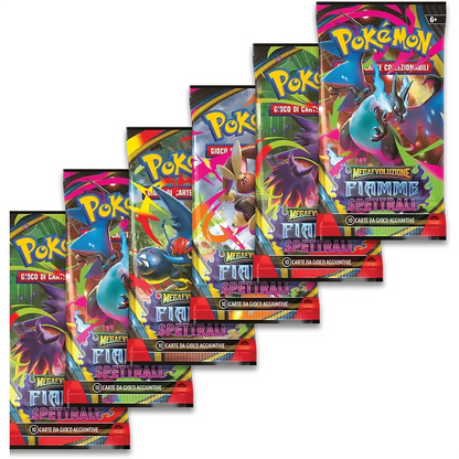 Pokemon TCG - Megaevoluzione: Fiamme Spettrali - Bundle 6 Buste ( ITA )