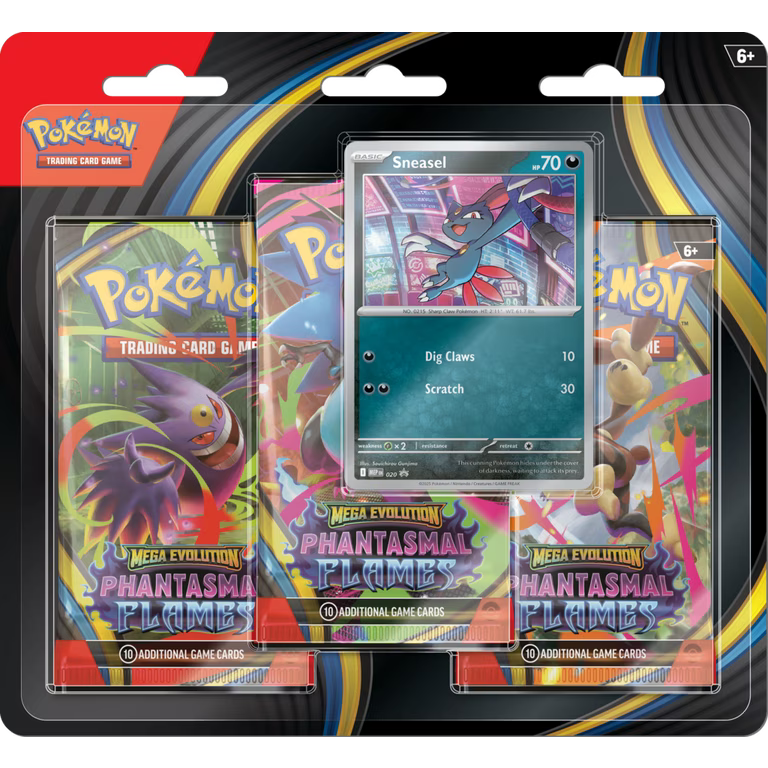Pokémon TCG Phantasmal Flames 3 - Pack Checklane Blister Weavile / Sneasel ( ENG ) Fiamme Spettrali