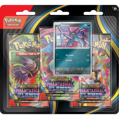 Pokémon TCG Phantasmal Flames 3 - Pack Checklane Blister Weavile / Sneasel ( ENG ) Fiamme Spettrali