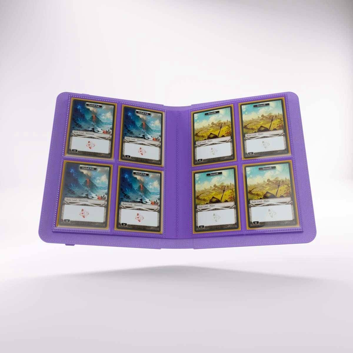 GAMEGENIC - PRIME 8-POCKET ALBUM - PURPLE