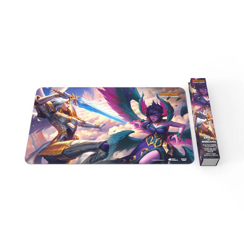 Riftbound League of Legends TCG Vendetta – Playmat Kayle & Morgana 61 × 36 cm