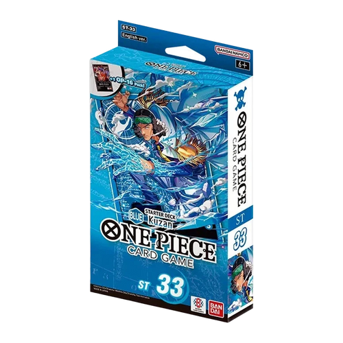 Bandai ST - 33 Blue Kuzan Starter Deck One Piece Card Game ENG | Drop Esclusivo