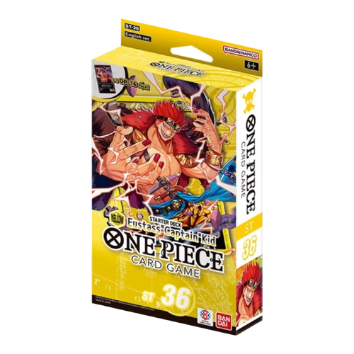 Bandai One Piece Card Game Starter Deck ST - 36 Yellow Eustass "Captain" Kid JAP | Drop Esclusivo