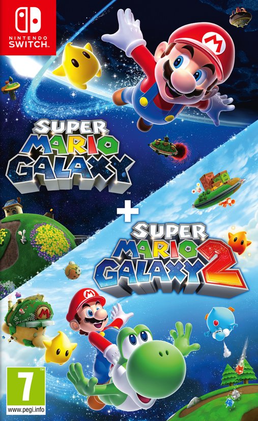 Nintendo Switch Super Mario Galaxy + Super Mario Galaxy 2 - Upgrade Gratuito Per Nintendo Switch 2
