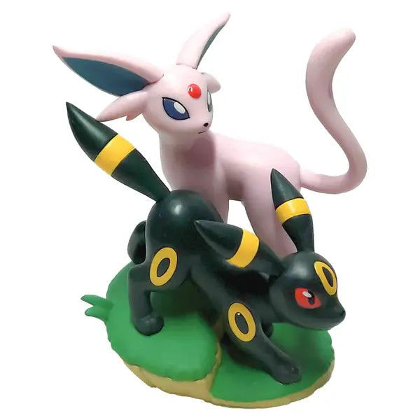 Pokemon Collezione Premium Evoluzioni Prismatiche con Statuina Espeon e Umbreon ITA
