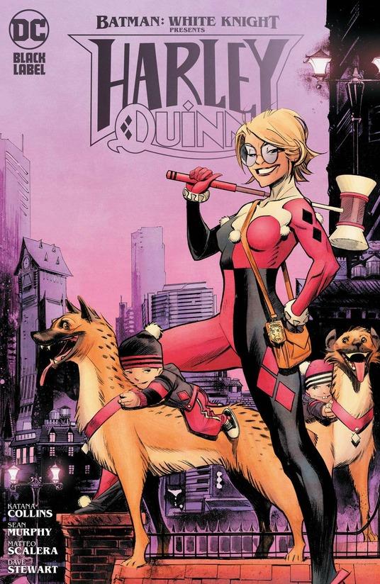 BATMAN CAVALIERE BIANCO HARLEY QUIN
