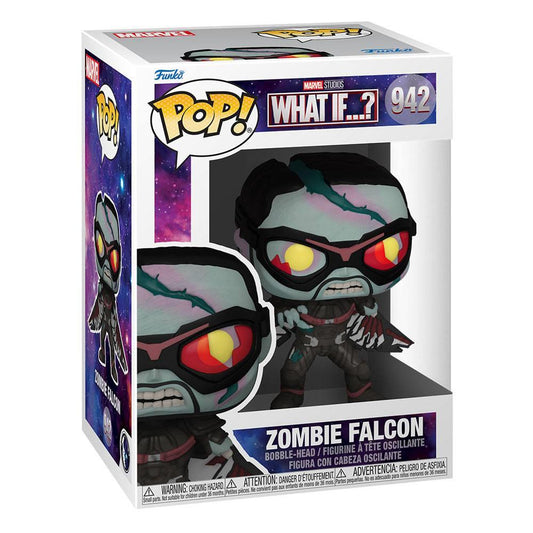MARVEL WHAT IF ZOMBIE FALCON POP 942