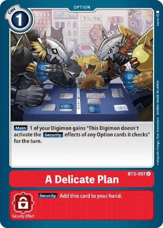 A Delicate Plan P-029 [ Inglese / Giapponese ]