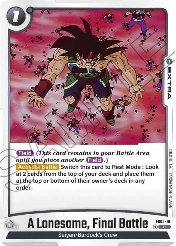 A Lonesome, Final Battle FS05-16 [ Inglese / Giapponese ]
