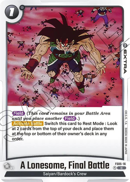 A Lonesome, Final Battle FS05-16 [ Inglese / Giapponese ]