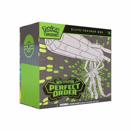 Pokémon TCG : Mega Evolution - Perfect Order - Set Allenatore Fuoriclasse -  Elite Trainer Box ENG