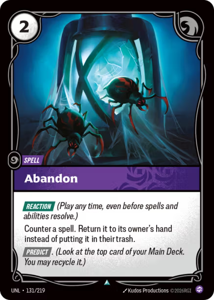 Abandon [ Inglese / Cinese Semplificato ]