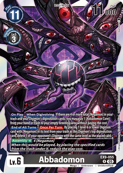 Abbadomon EX9-055 [ Inglese / Giapponese ]