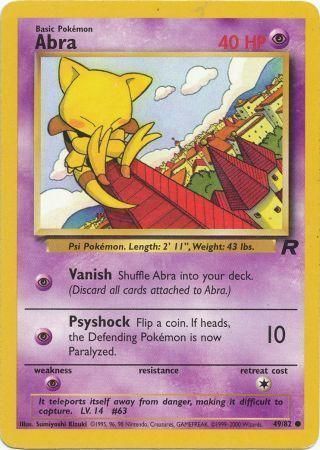 Abra - Team Rocket 49/82 [ Italiano / Inglese ]