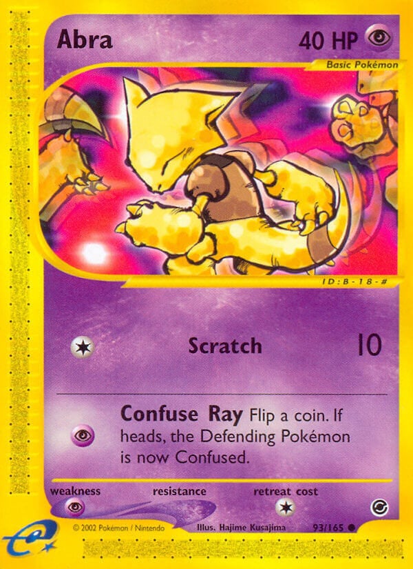 Abra - Expedition Set Base 093/165 [ Italiano / Inglese ]