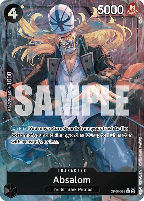 Absalom OP06-081 [ Inglese / Giapponese / Francese / Cinese Semplificato ]