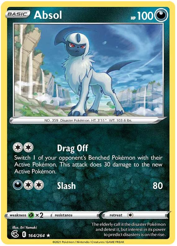 Absol - Colpo Fusione 164/264 [ Italiano / Inglese ]
