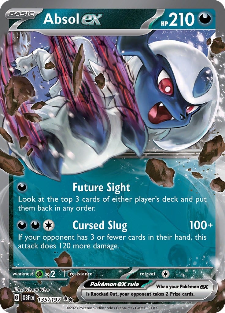 Absol-ex - Ossidiana Infuocata 135/197 [ Italiano ]