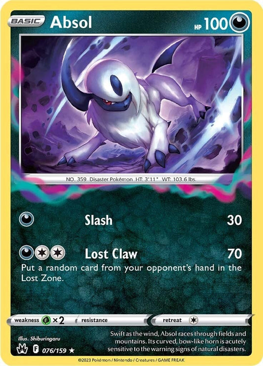 Absol - Zenit Regale 076/159 [ Italiano / Inglese ]