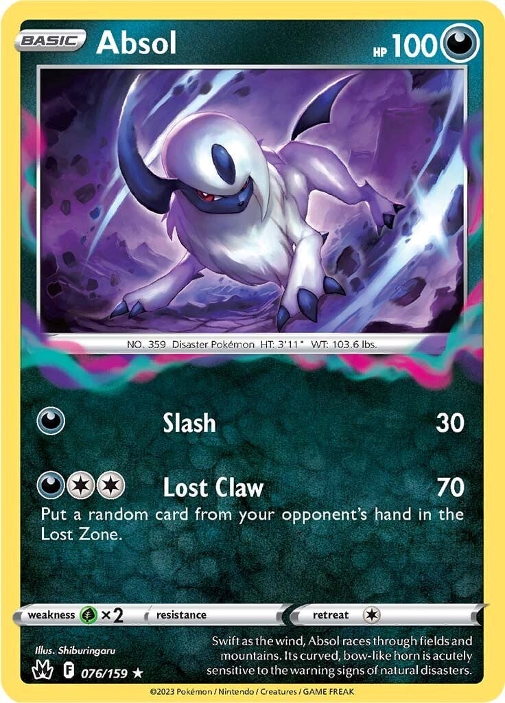 Absol - Zenit Regale 076/159 [ Italiano ]