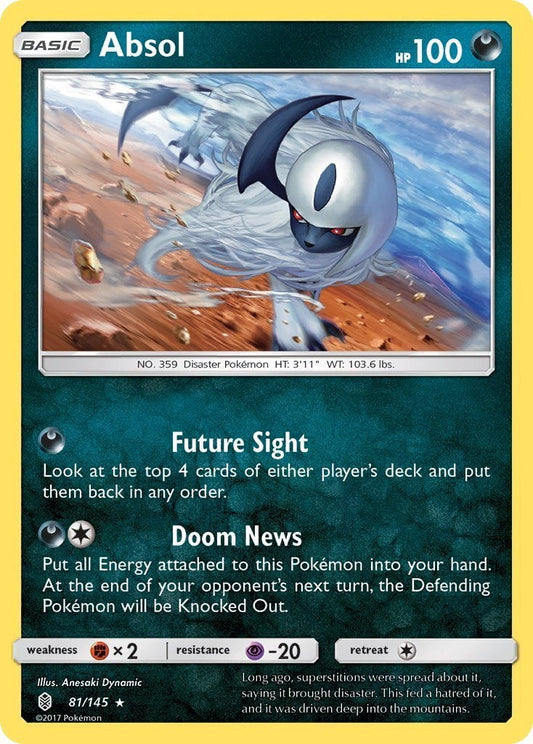 Absol - Guardiani Nascenti 081/145 [ Italiano / Inglese ]