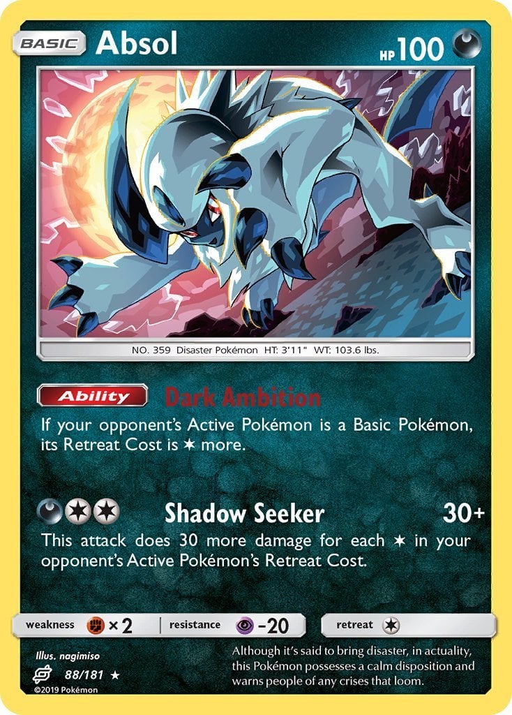 Absol - Gioco di Squadra 088/181 [ Italiano / Inglese ]