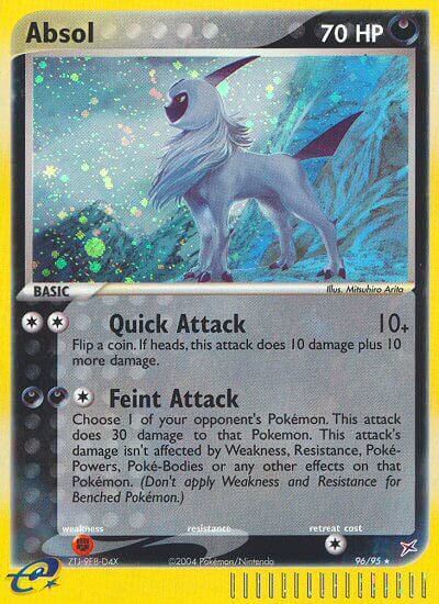 Absol - EX Team Magma vs Team Idro 096/095 [ Italiano / Inglese ]