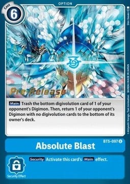 Absolute Blast BT5-097 [ Inglese / Giapponese ]