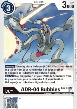 ADR-04 Bubbles EX2-048 [ Inglese / Giapponese ]