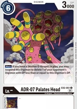 ADR-07 Palates Head EX2-051 [ Inglese / Giapponese ]